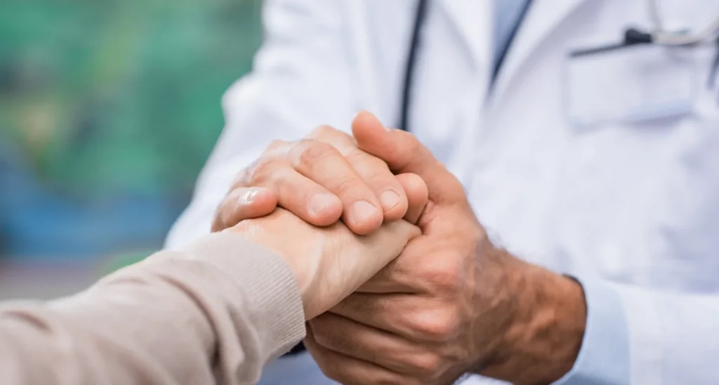 neurological treatment doctor patient support