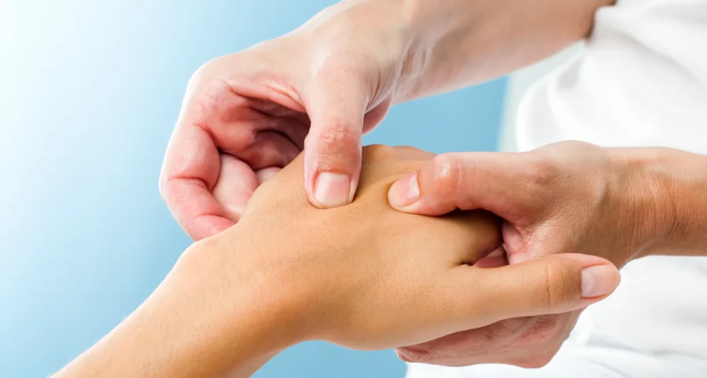 parkinsons disease treatment hand massage therapy