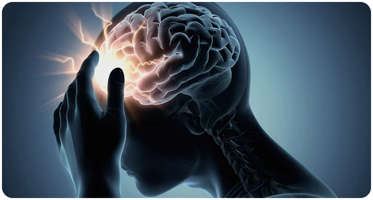 seizure symptoms and neurological disturbance